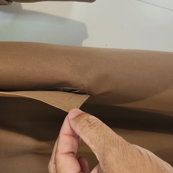 Etienne Aigner Tan Trench Coat Classic Relaxed Fit - Picture 7 of 16